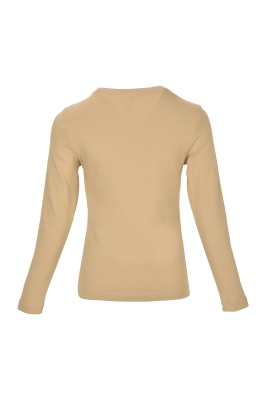 تی شرت آستین بلند زنانه بیسیک