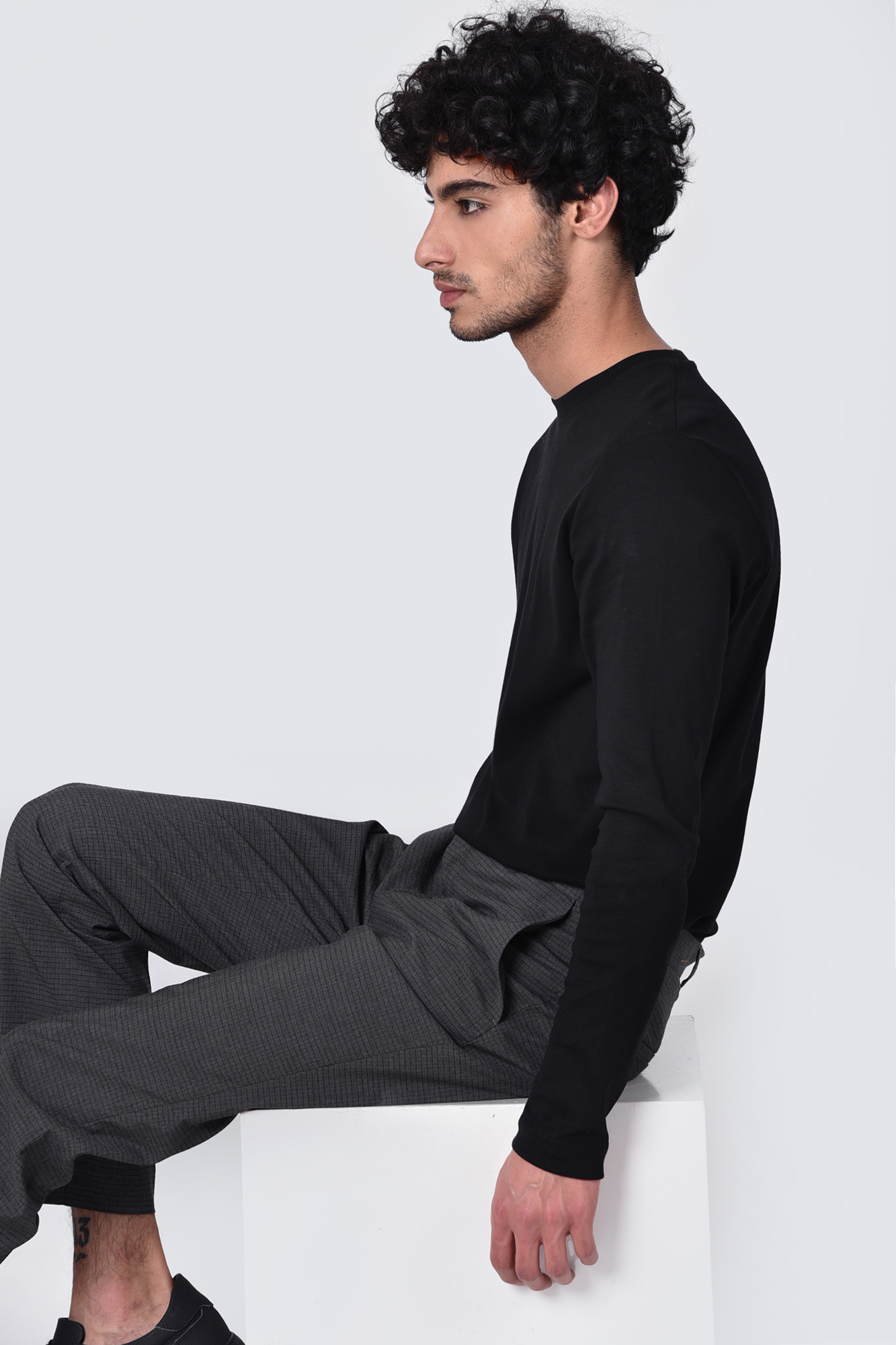 شلوار پارچه ای  چهارخونه