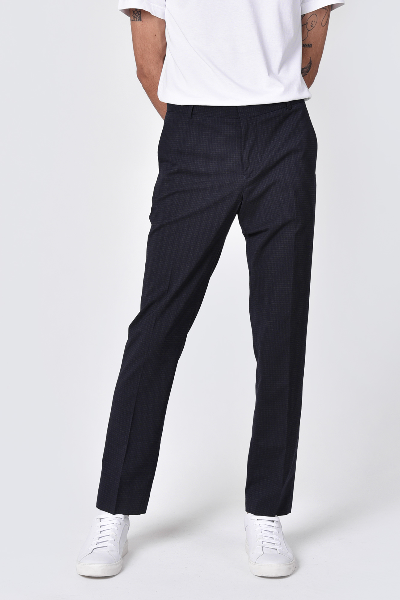 شلوار پارچه ای  چهارخونه