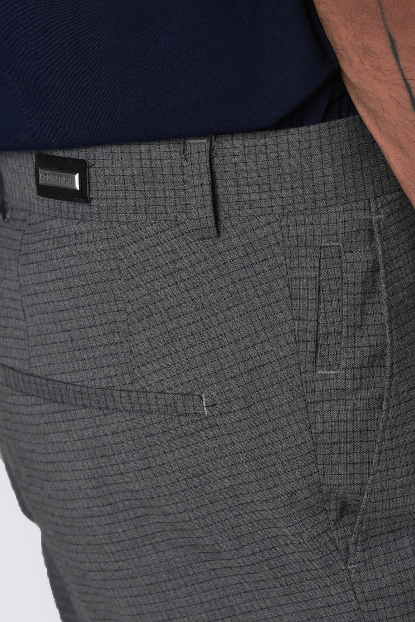 شلوار پارچه ای  چهارخونه