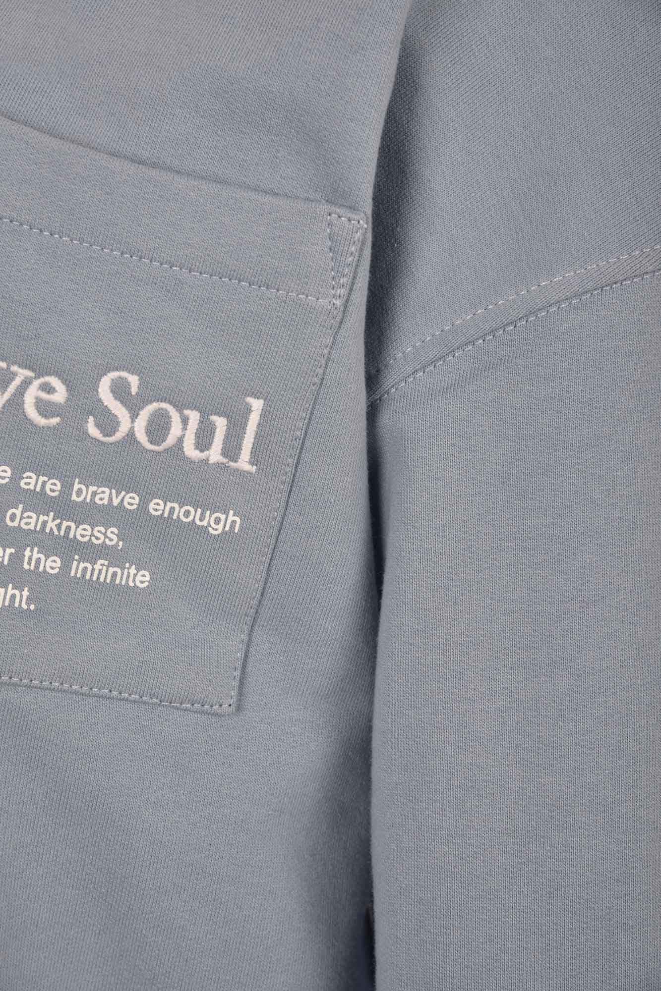 تی شرت آستین بلند تک جیب