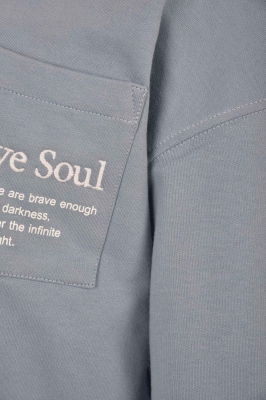 تی شرت آستین بلند تک جیب