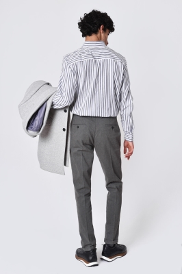 پیراهن آستین بلند راه راه