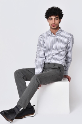 پیراهن آستین بلند راه راه