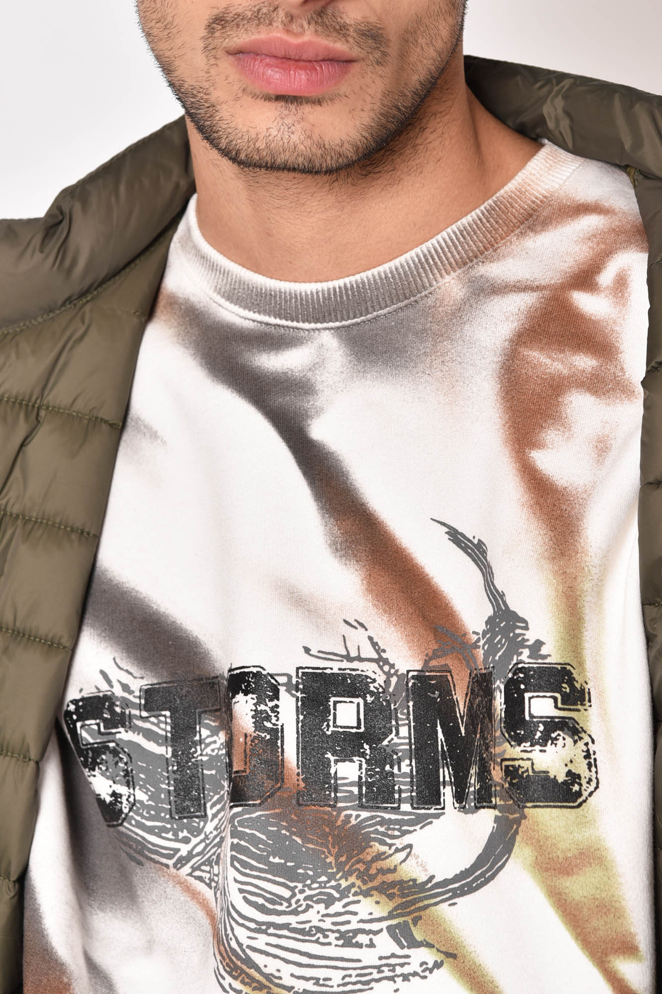 تیشرت آستین بلند چاپی تای دای