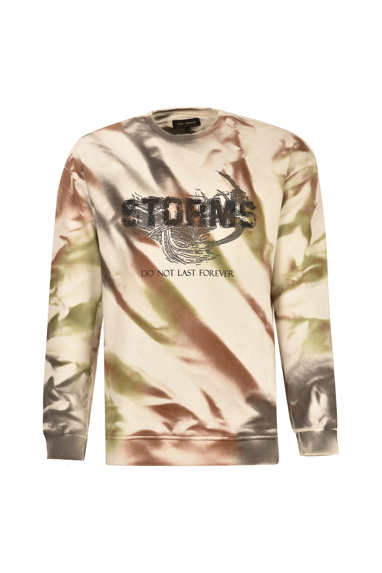 تیشرت آستین بلند چاپی تای دای