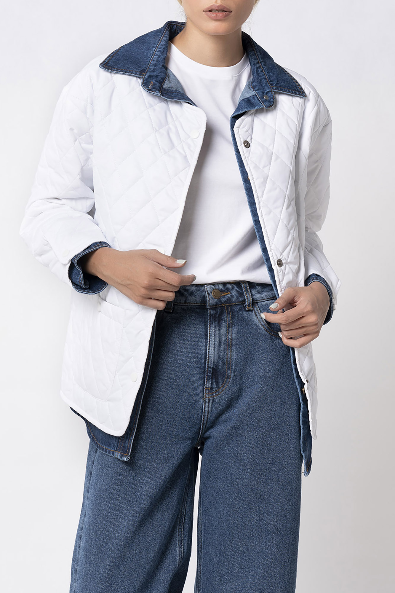 پافر ترکیبی با جین