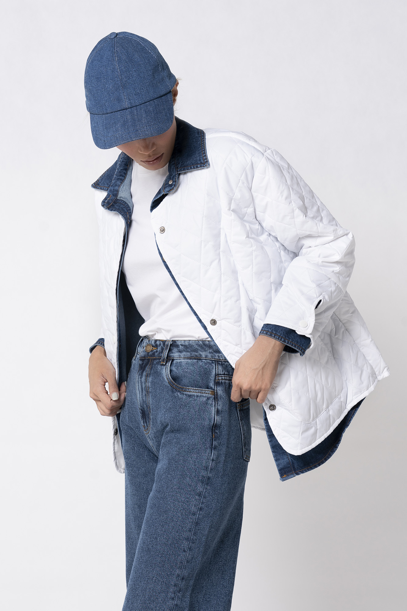 پافر ترکیبی با جین