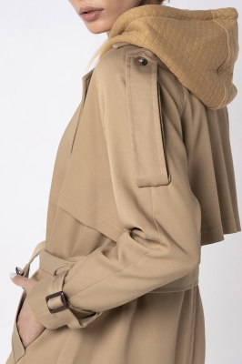 بارونی کمربند دار