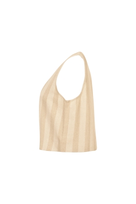 تاپ لینن راه راه