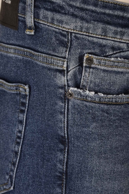 شلوار جین اسکینی زاپ دار