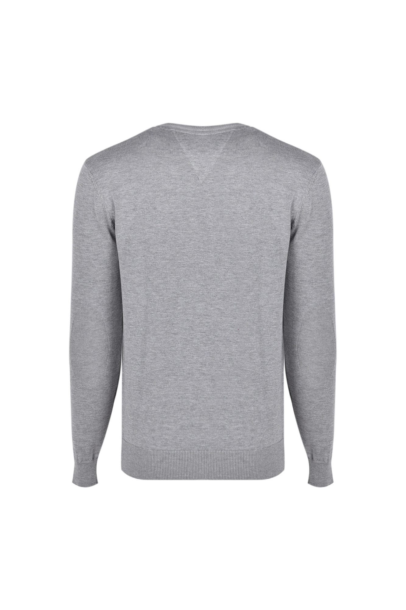 بافت یقه گرد ساده