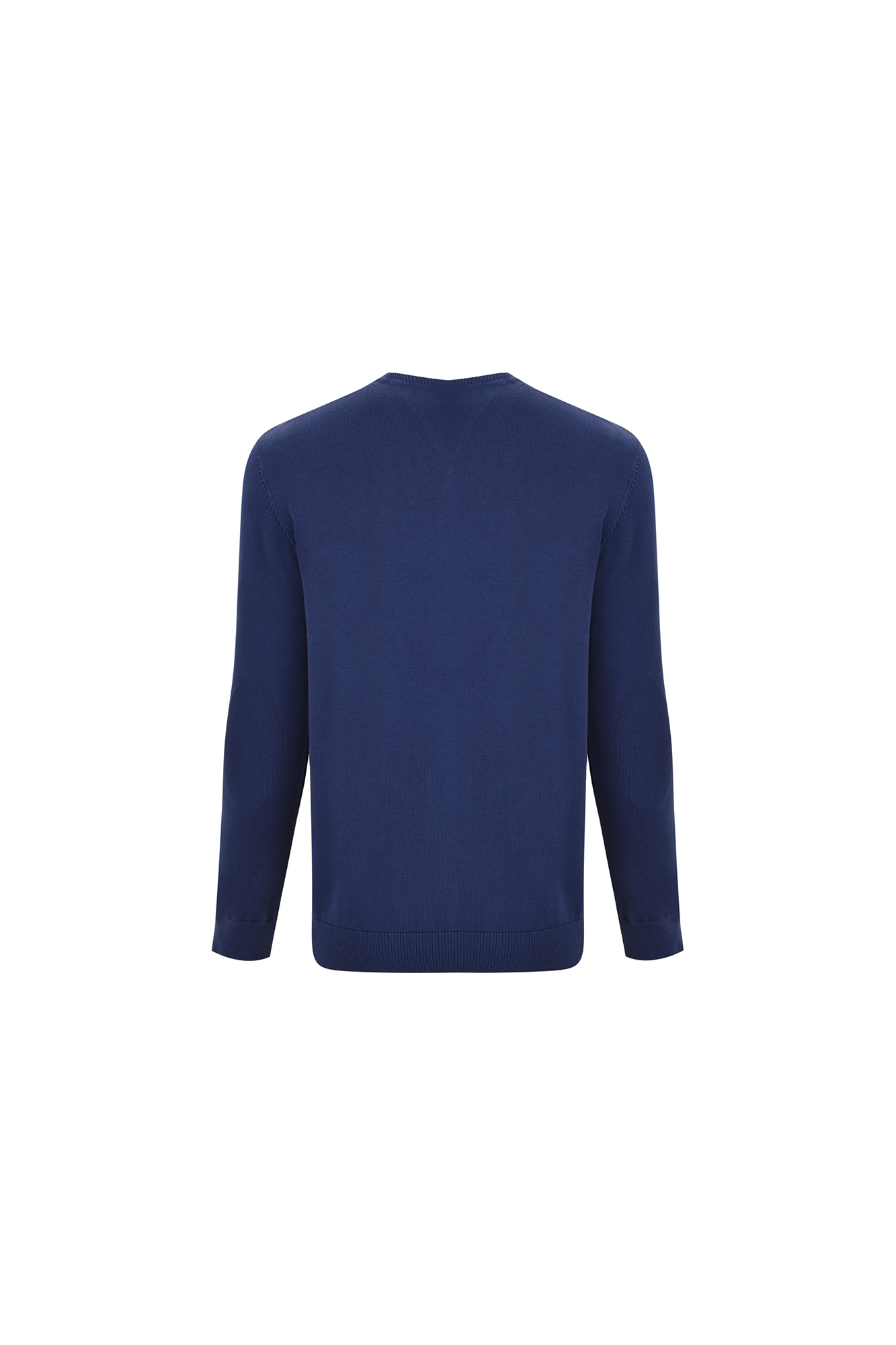 بافت یقه گرد ساده