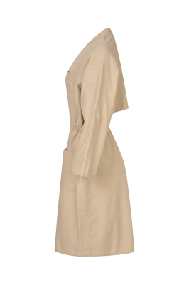 مانتو کمر کش و لیفه دار