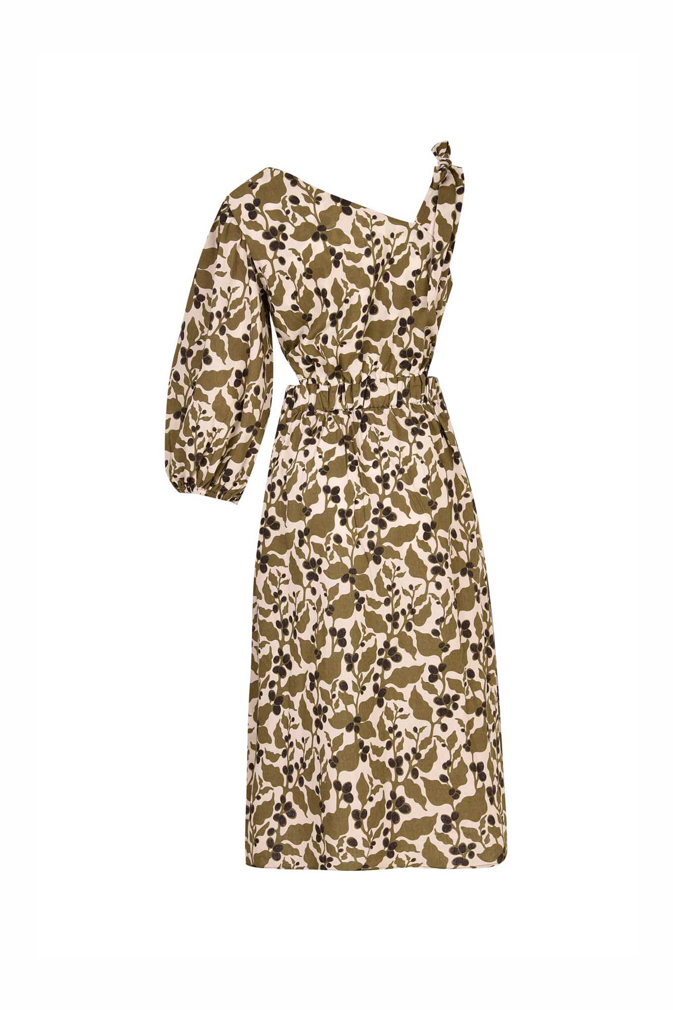 پیراهن یقه رومی