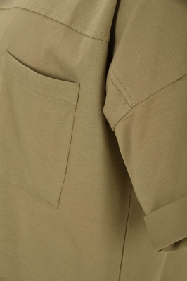 تی شرت استین کوتاه تک جیب