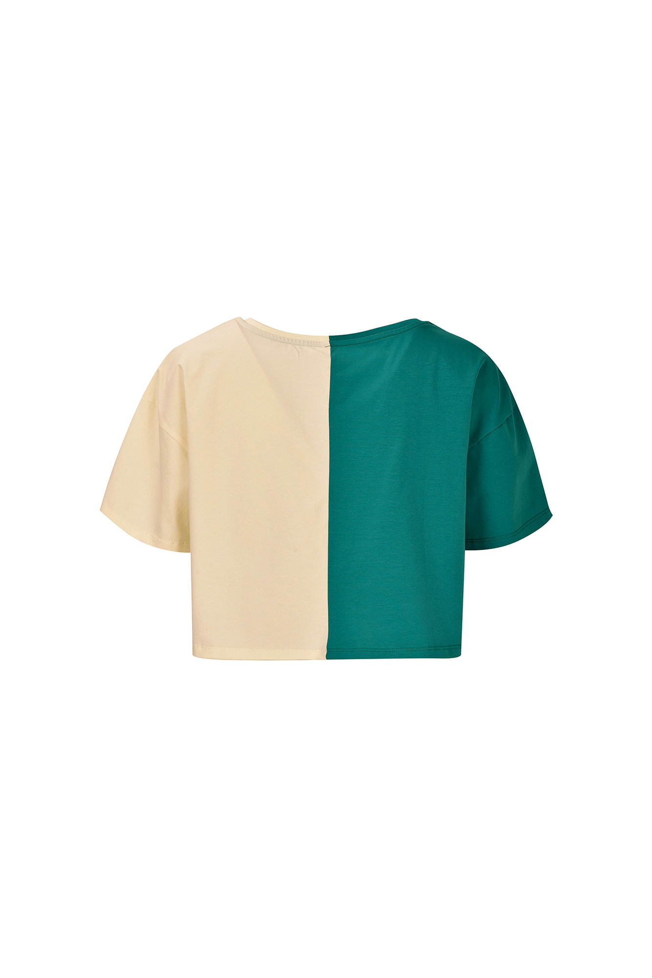 تی شرت کراپ استین کوتاه