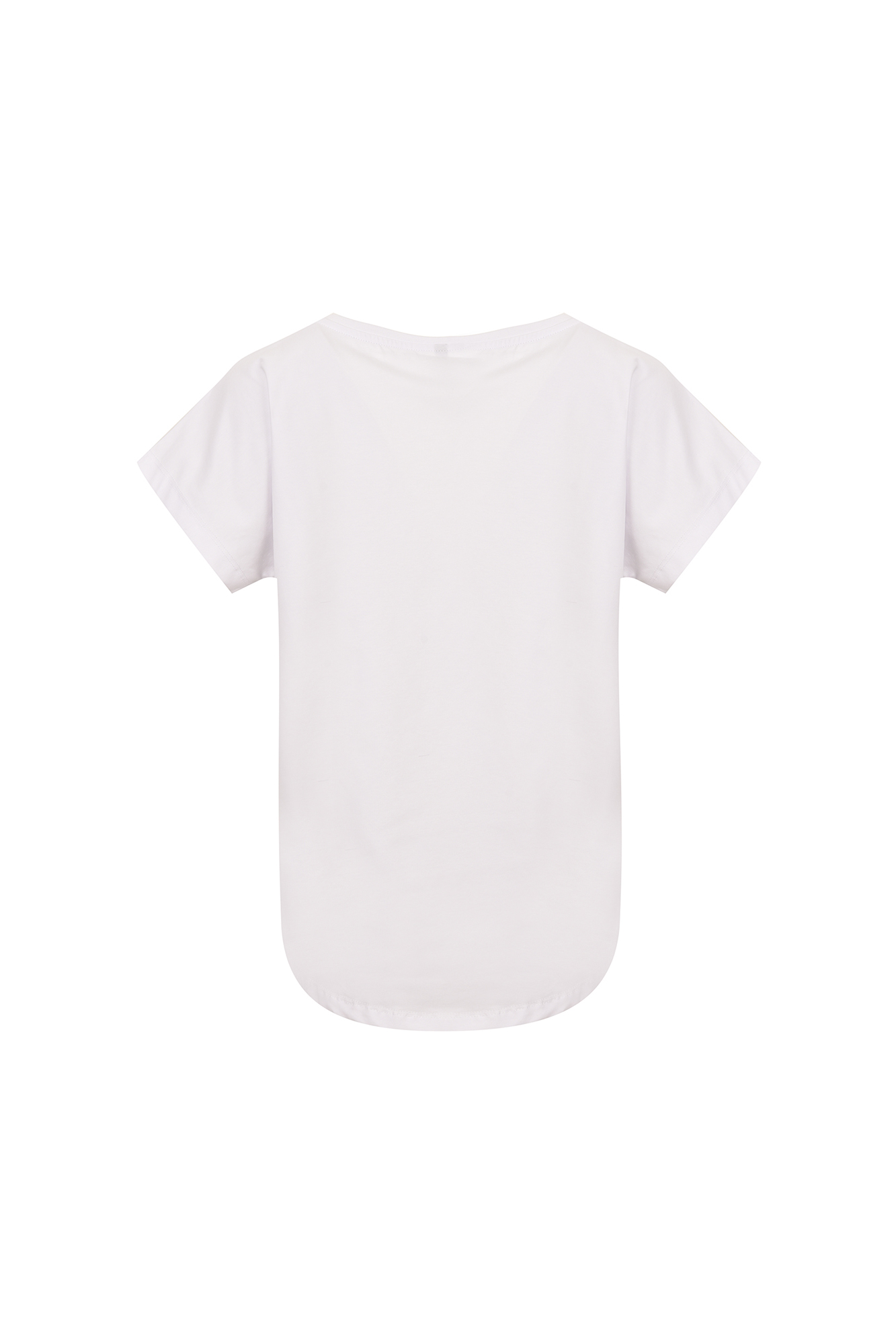 تی شرت استین کوتاه با چاپ و نگین حرارتی