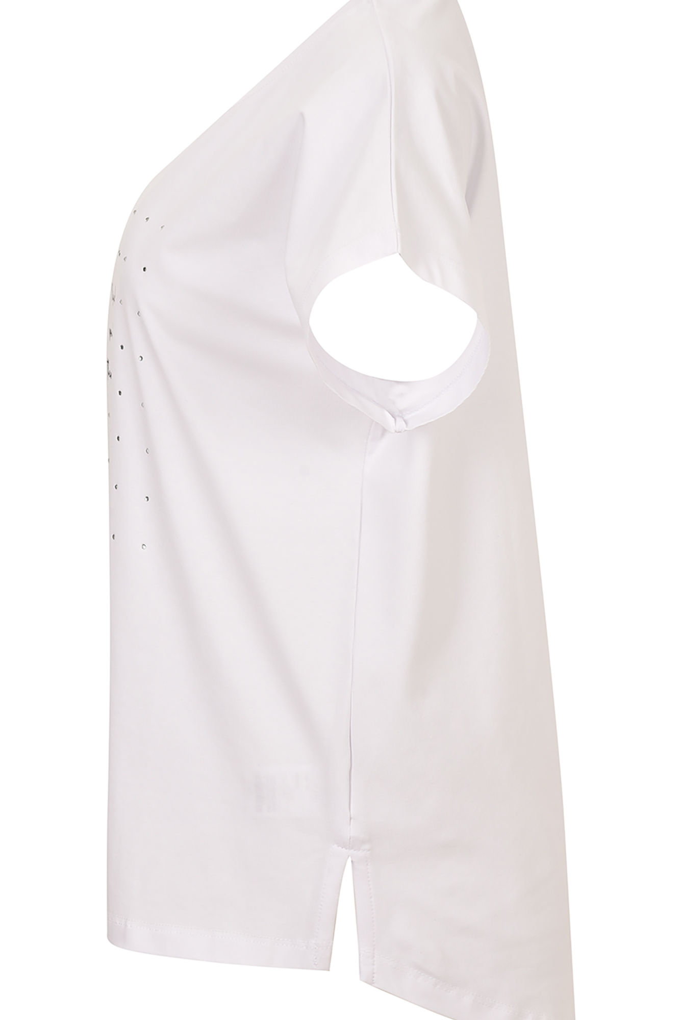 تی شرت استین کوتاه با چاپ و نگین حرارتی