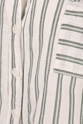 شومیز استین کوتاه جلو گره ای