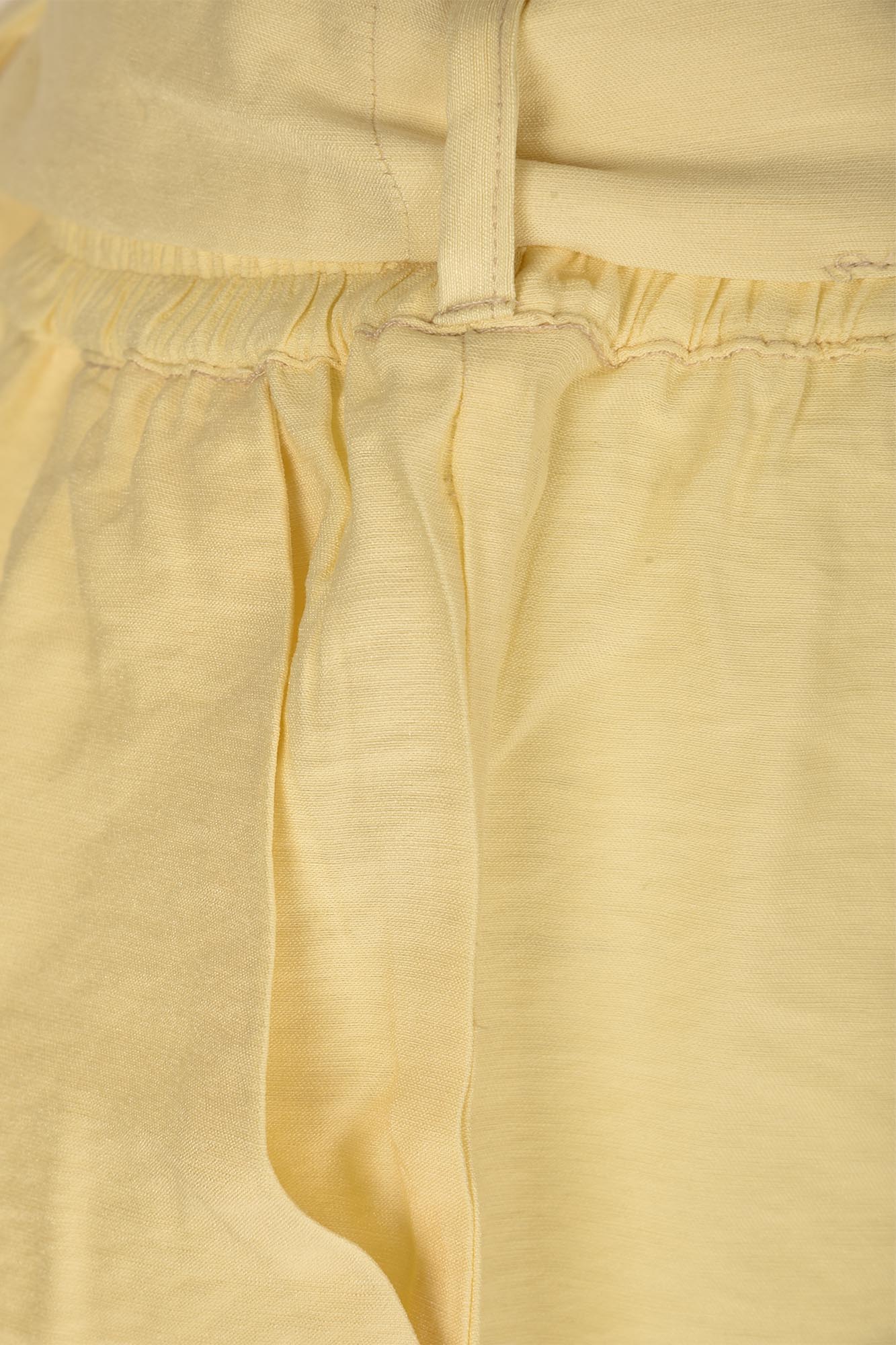 شلوارک پارچه ای کمردار