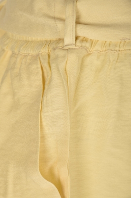 شلوارک پارچه ای کمردار