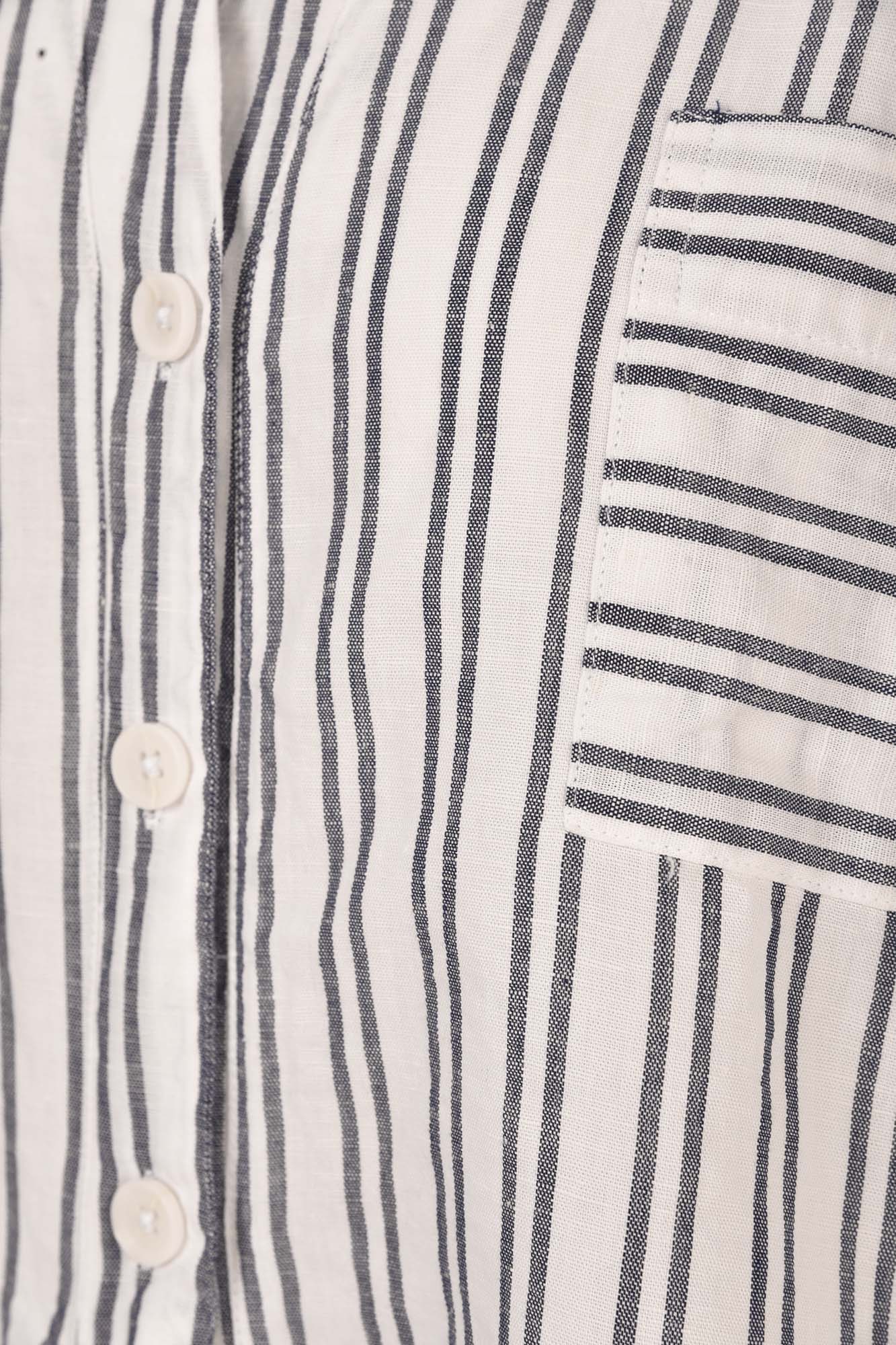 شومیز استین کوتاه جلو گره ای