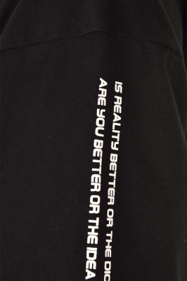 تی شرت استین کوتاه با چاپ استین