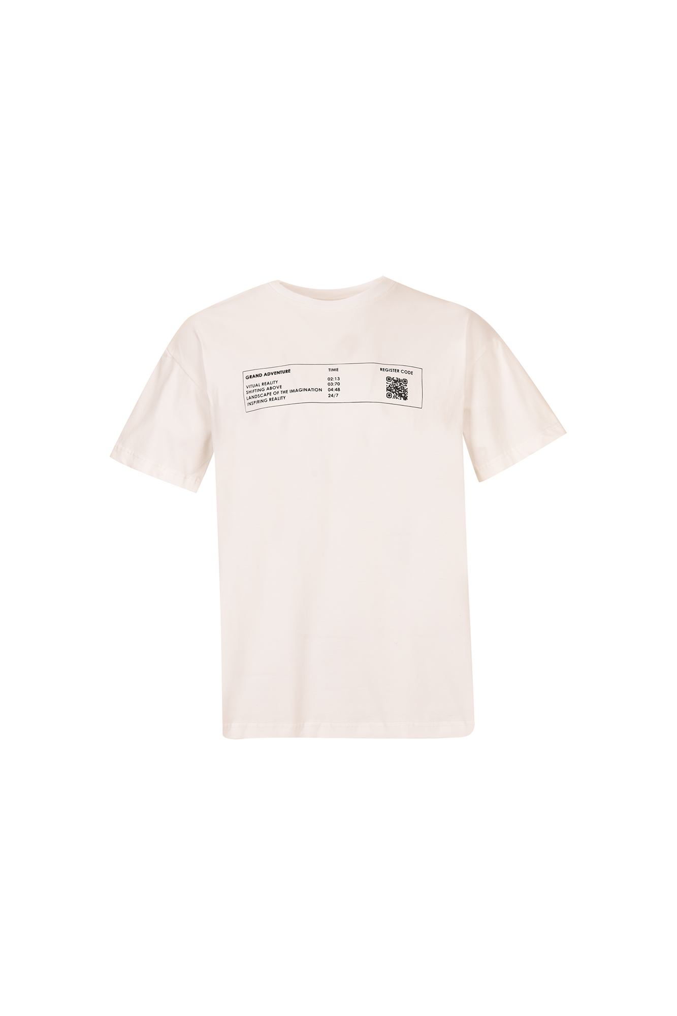 تی شرت چاپی استین کوتاه