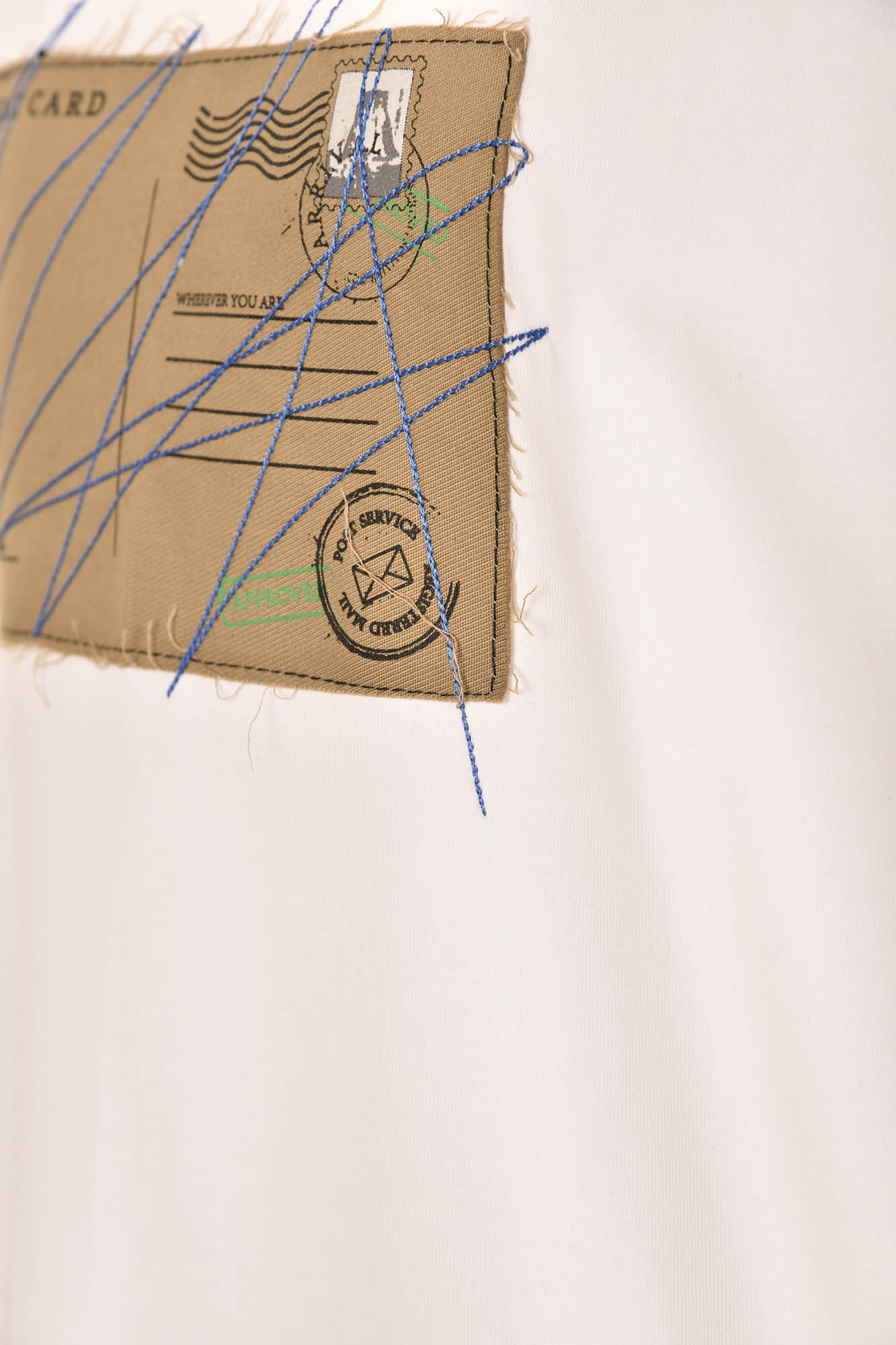 تیشرت آستین کوتاه تکه دوزی