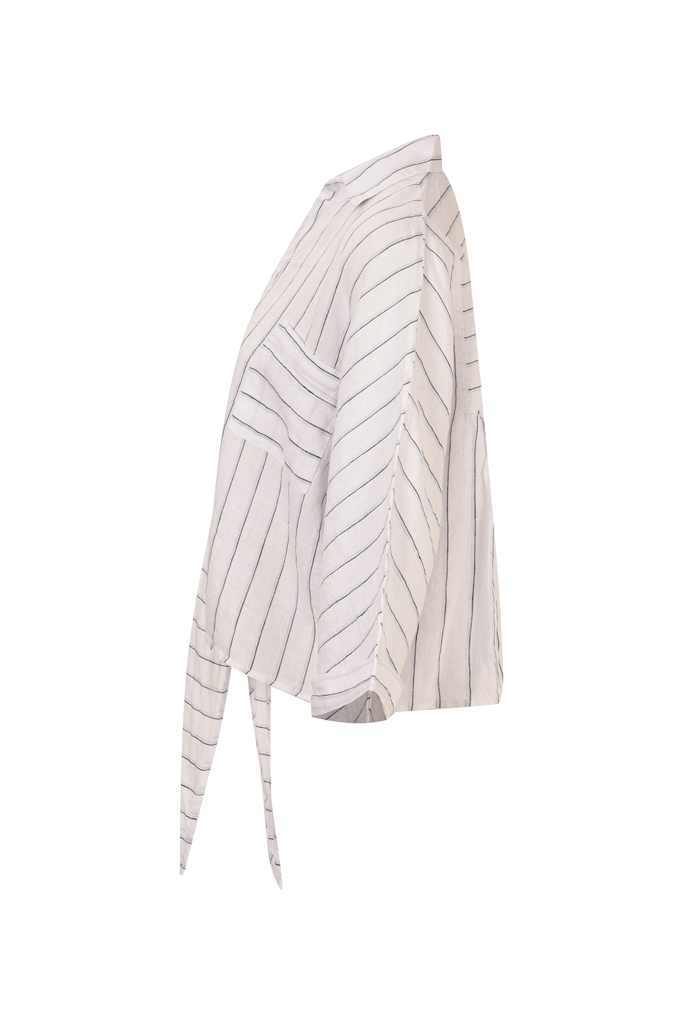 شومیز استین کوتاه جلو گره ای