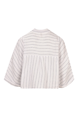 شومیز استین کوتاه جلو گره ای