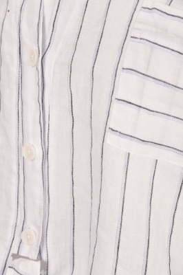 شومیز استین کوتاه جلو گره ای