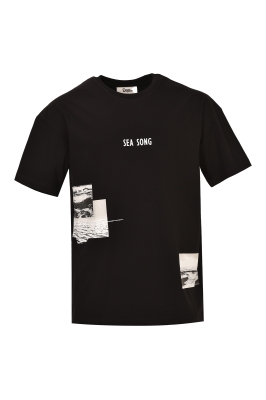 تیشرت آستین کوتاه چاپی