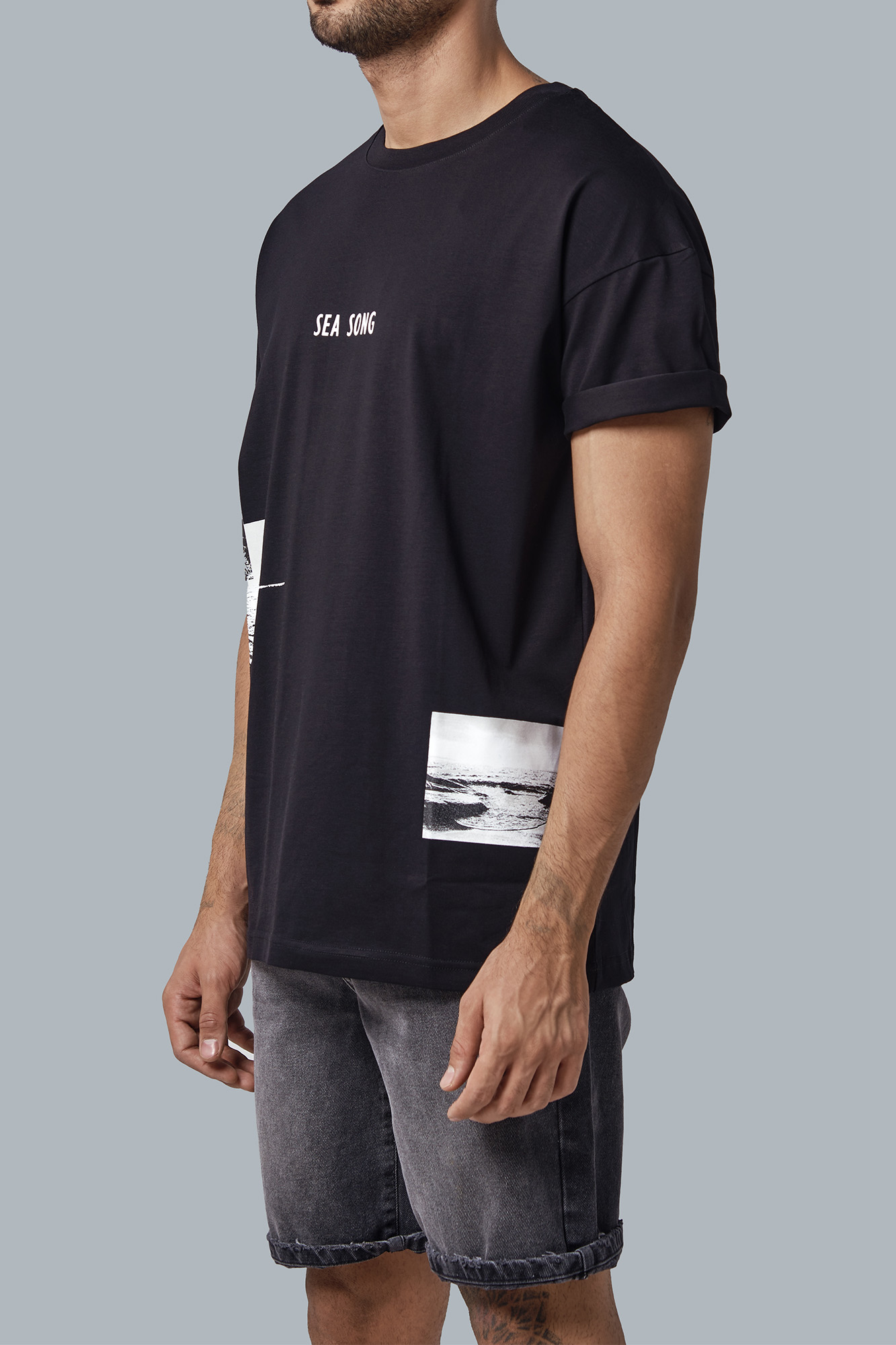 تیشرت آستین کوتاه چاپی