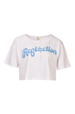 تیشرت دکمه دار