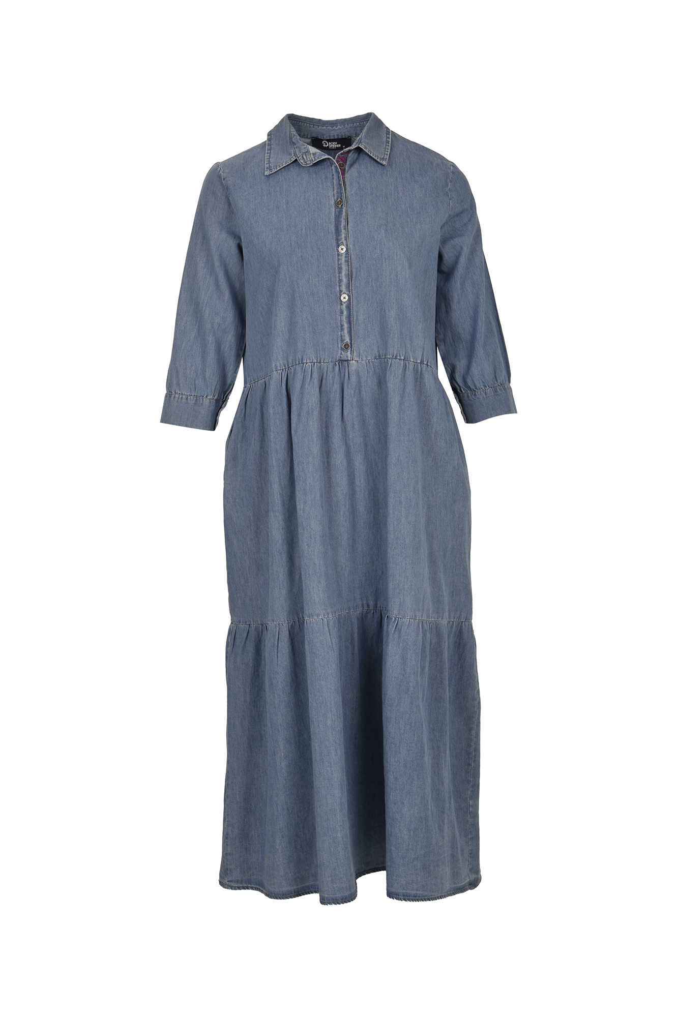 مانتو جین طبقه ای