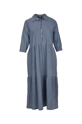 مانتو جین طبقه ای