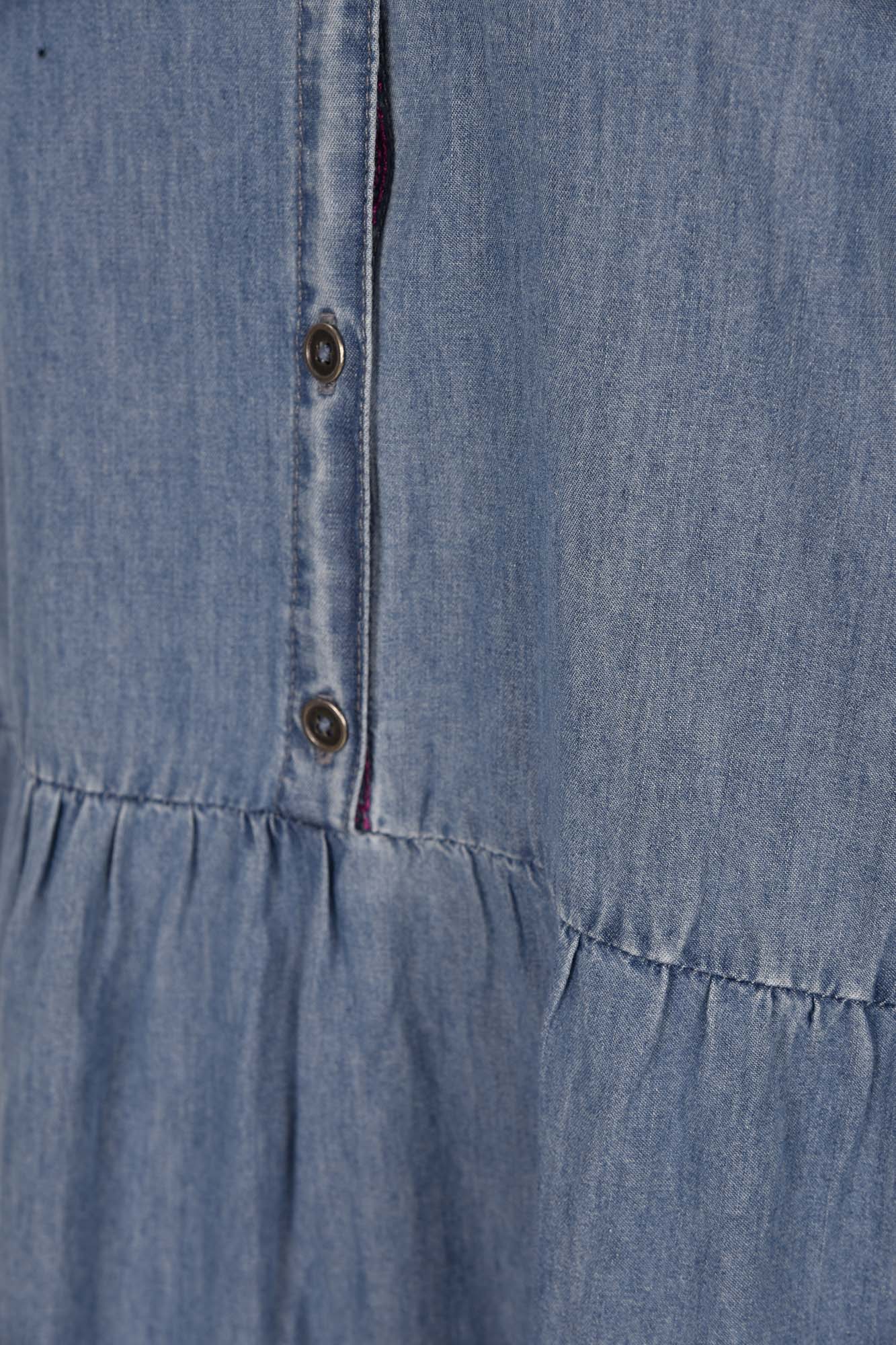 مانتو جین طبقه ای