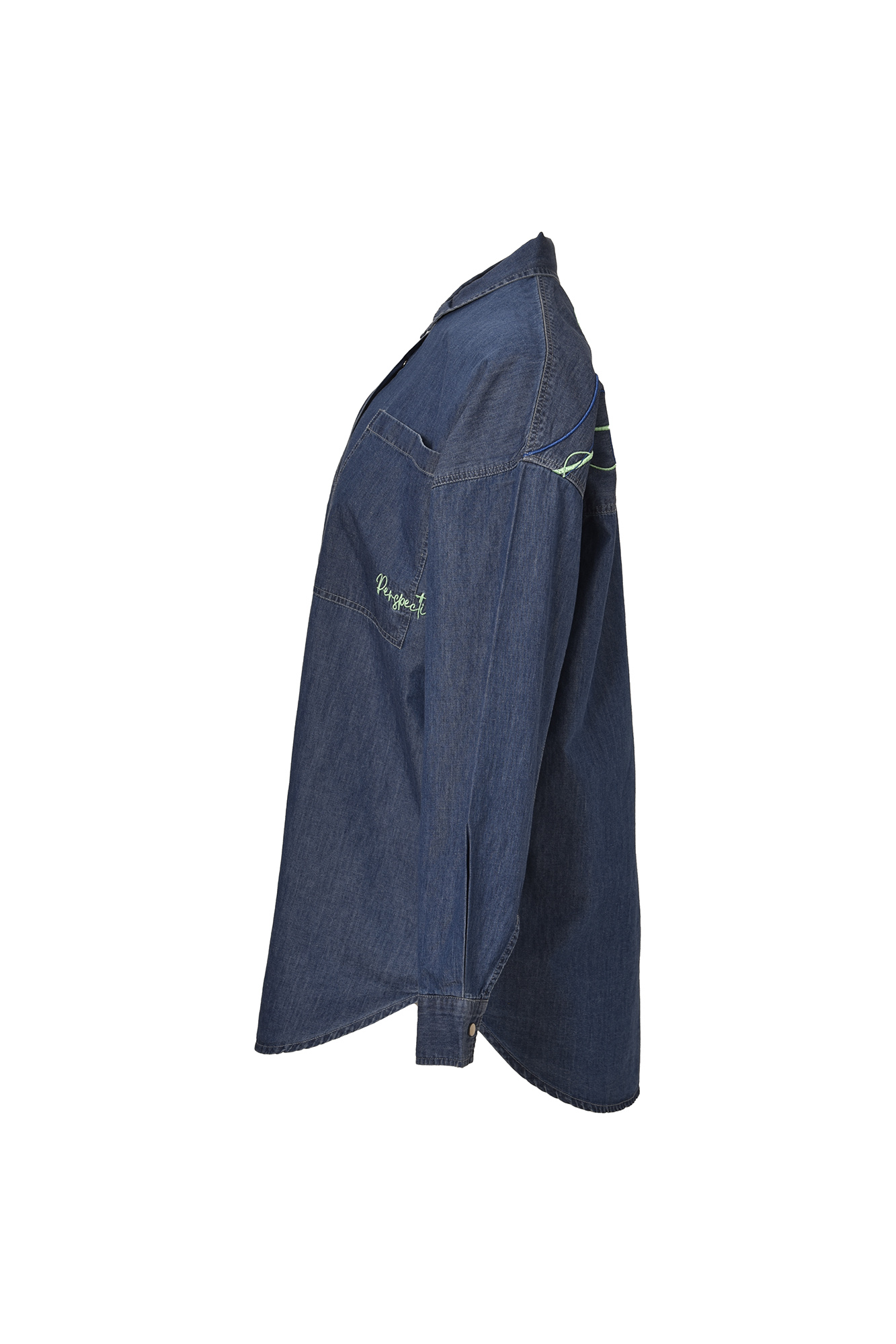 مانتو جین دو جیب