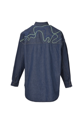 مانتو جین دو جیب