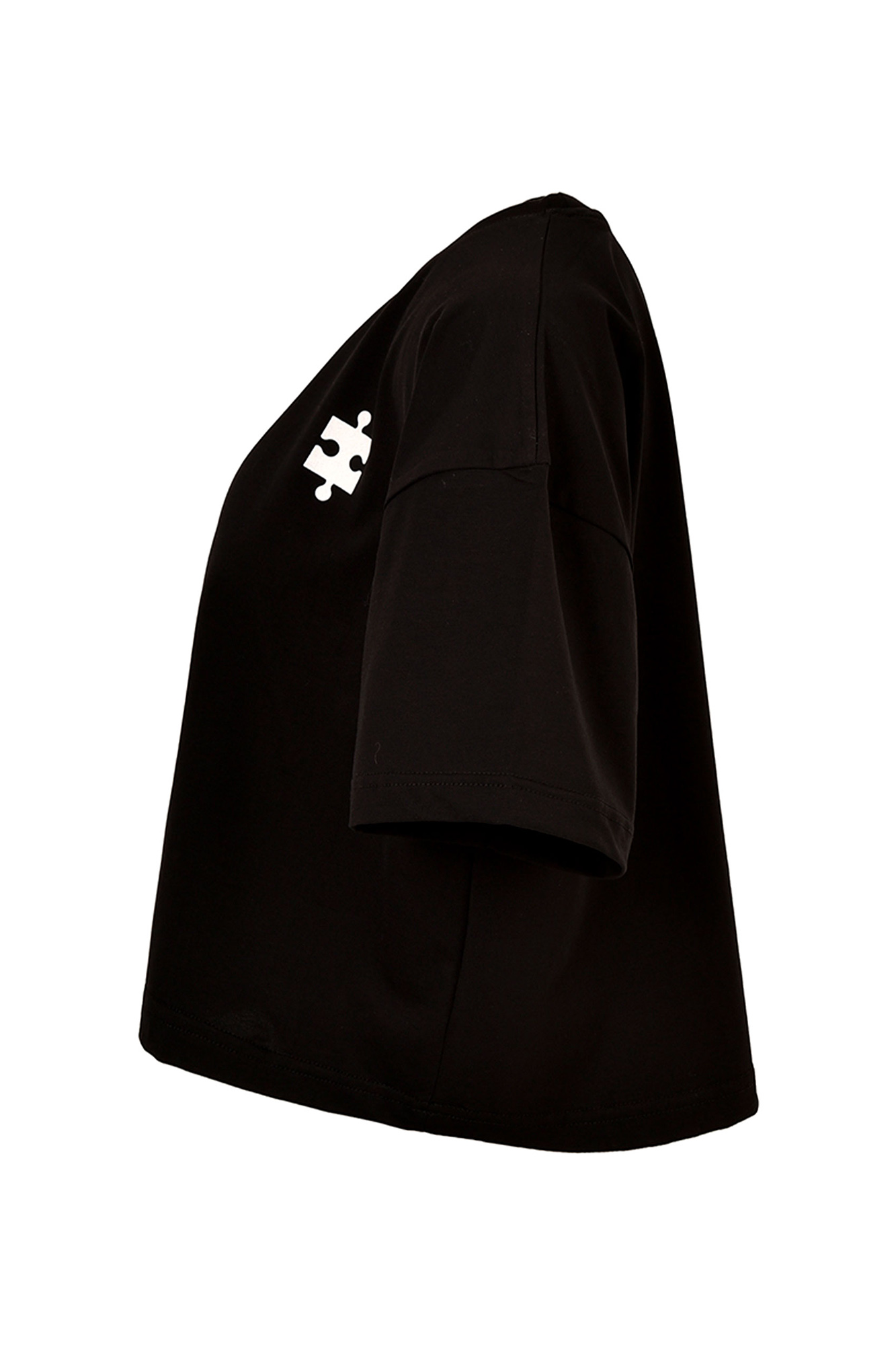 تیشرت کراپ آستین کوتاه