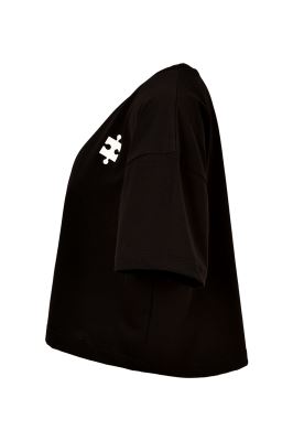 تیشرت کراپ آستین کوتاه