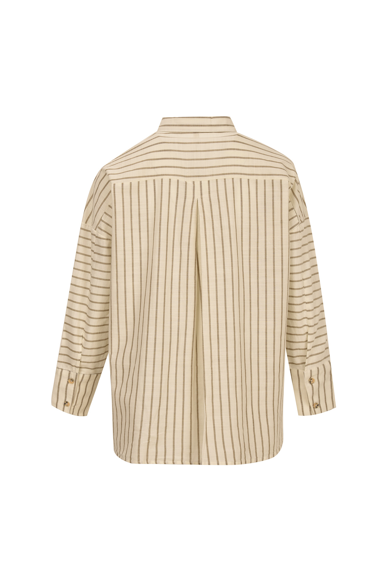 شومیز راه راه آستین بلند