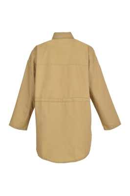 مانتو دو جیب کمر گتر