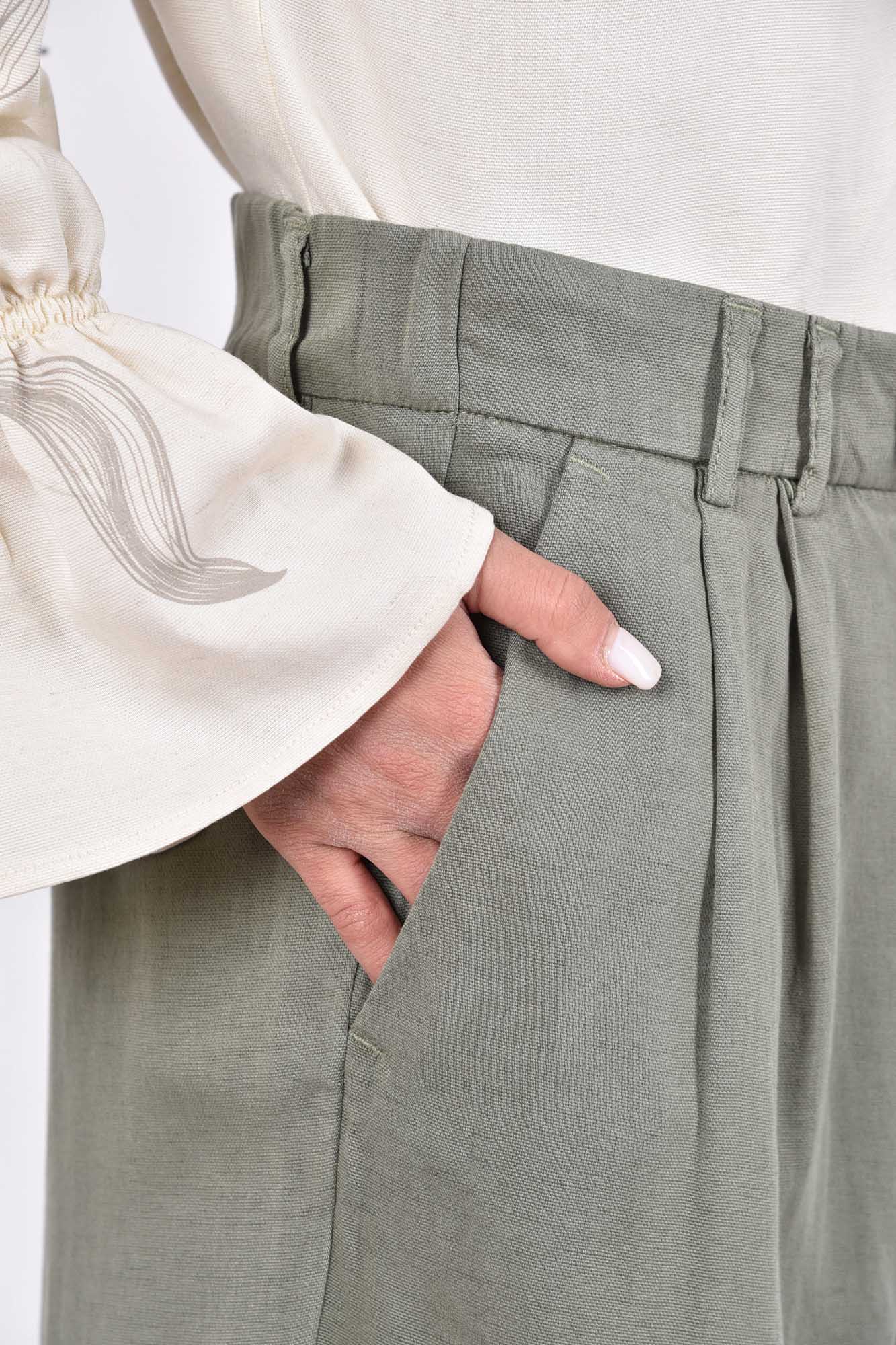 شلوار پیلی دار