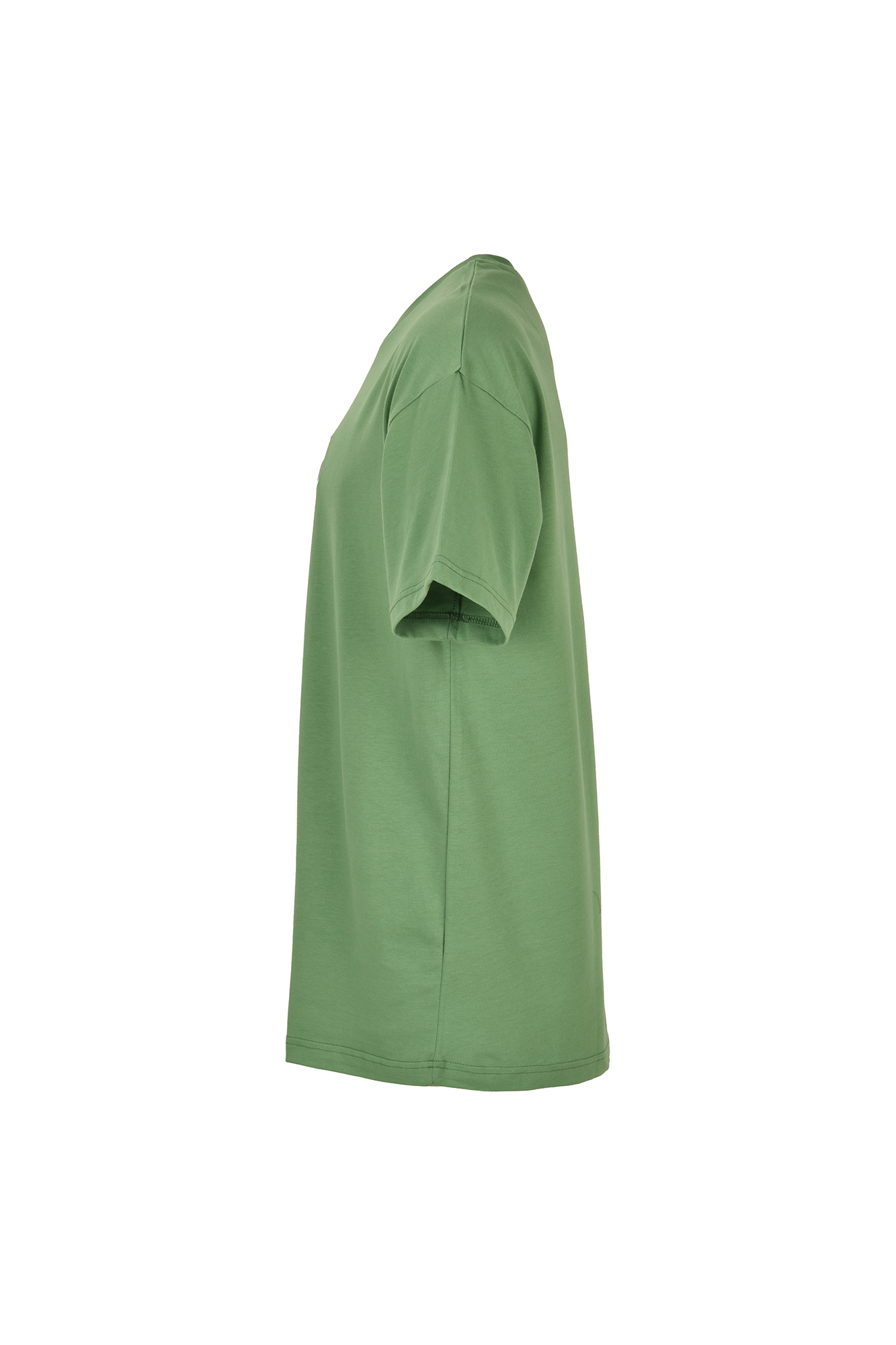 تیشرت یقه گرد گلدوزی دار