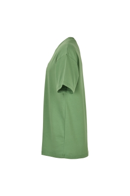 تیشرت یقه گرد گلدوزی دار