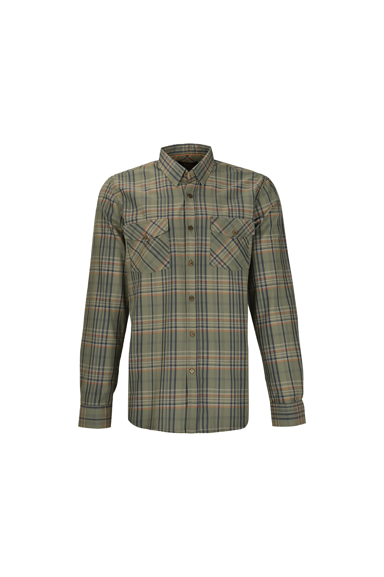 پیراهن آستین بلند چهارخانه