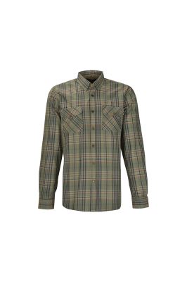 پیراهن آستین بلند چهارخانه